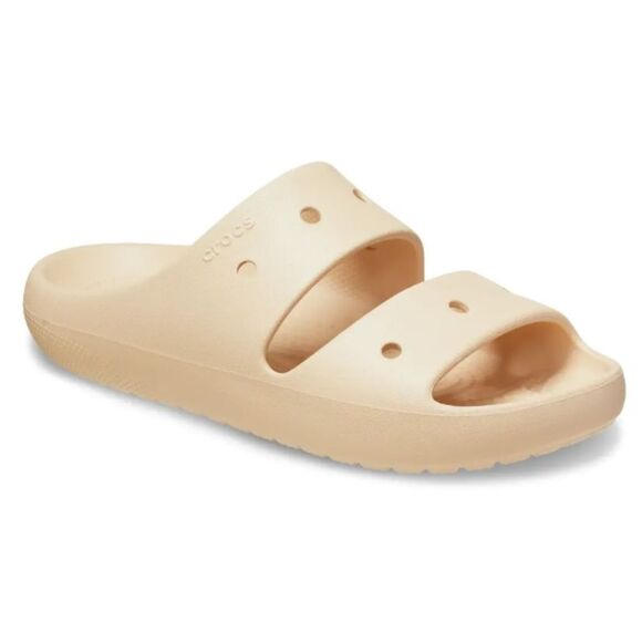 Crocs Classic V2 Slide Sandal, Cognac, Size M7, W9, NWT - Picture 1 of 9